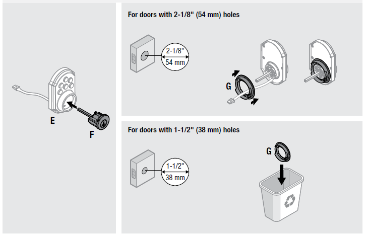 Vivint smart lock deadbolt lubrication diagram