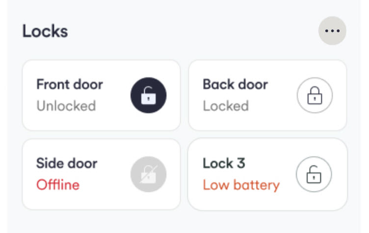Smart Home App - Lock & Unlock Door Locks