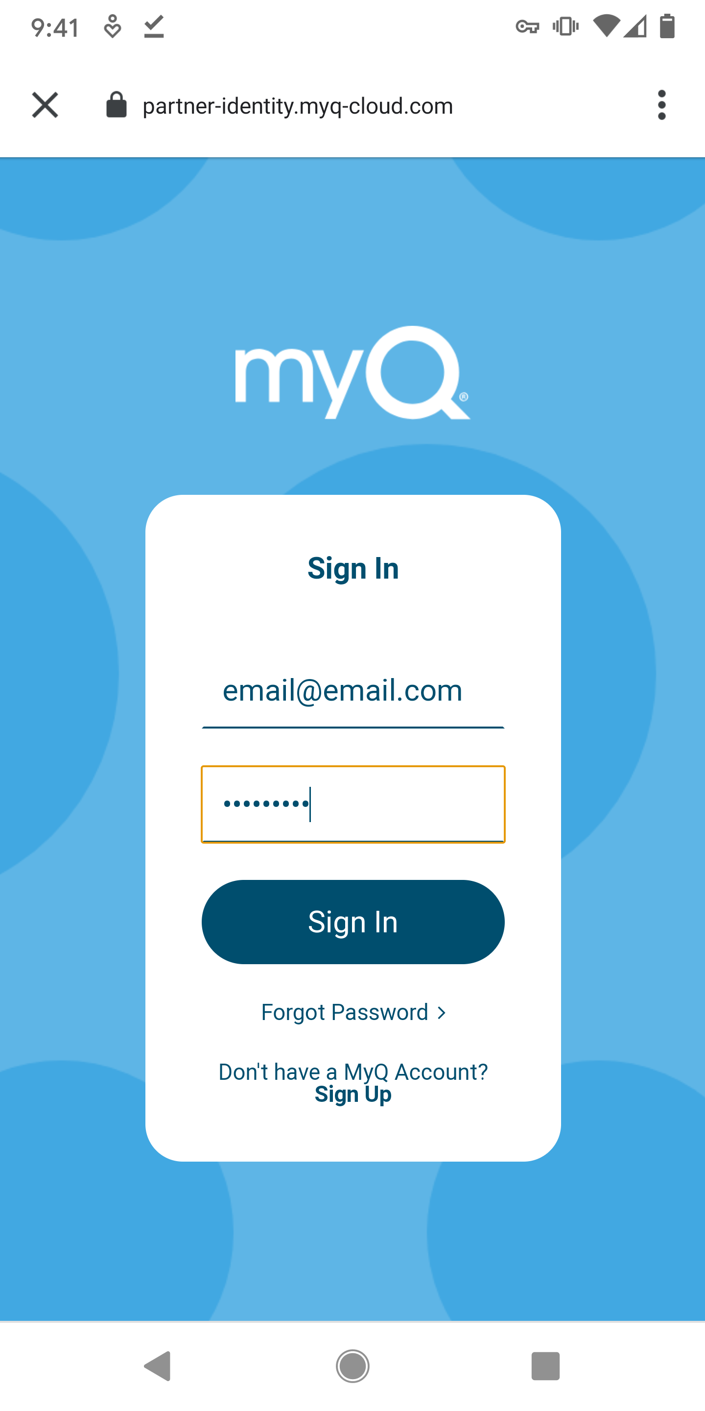 My Q Login - yr4gwfs