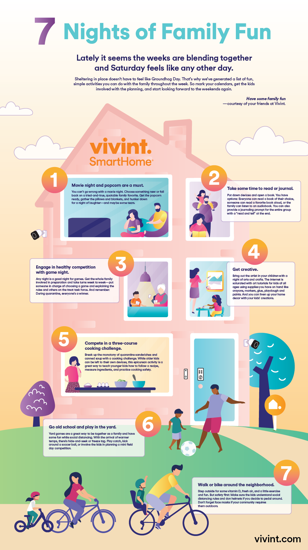 vivint seven nights of family fun