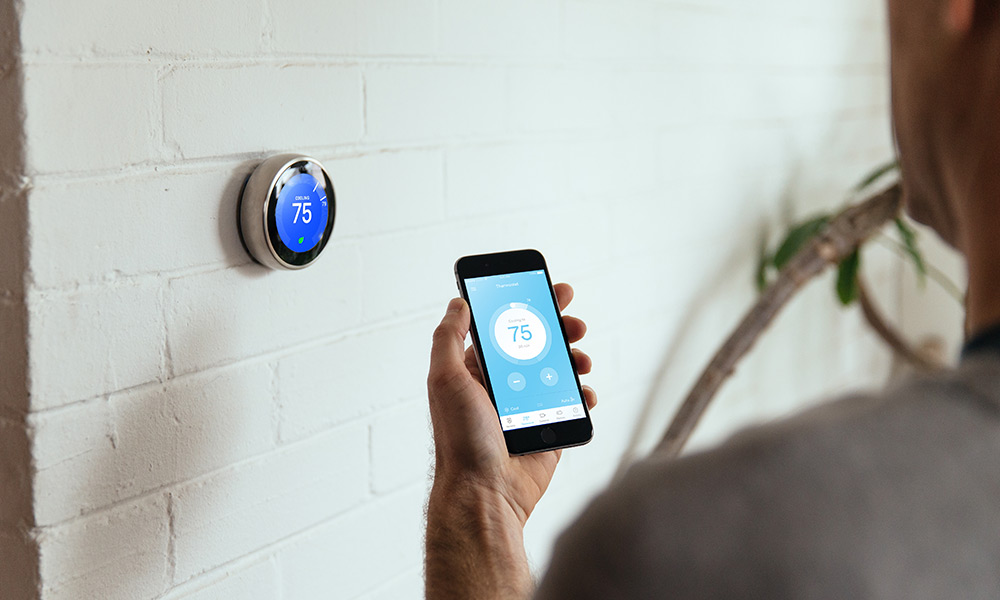Using the Nest Thermostat with Vivint app